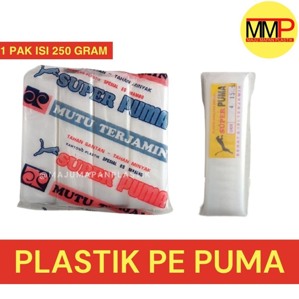 Plastik Puma / Plastik Pe / Plastik Es Lilin / Plastik Es Batu