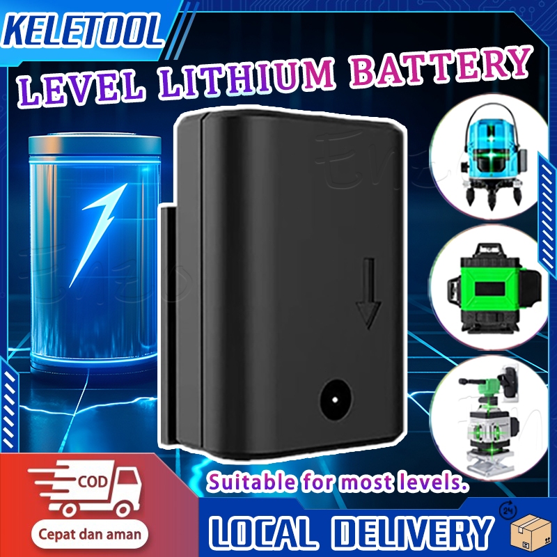 Isi ulang level laser Baterai Bundling Baterai laser berkapasitas besar Baterai lampu hijau jenis do