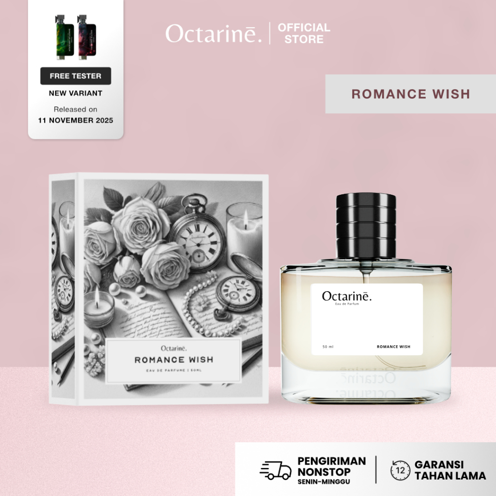 Octarine - Romance Wish Parfum Wanita Aroma Floral Aquatic