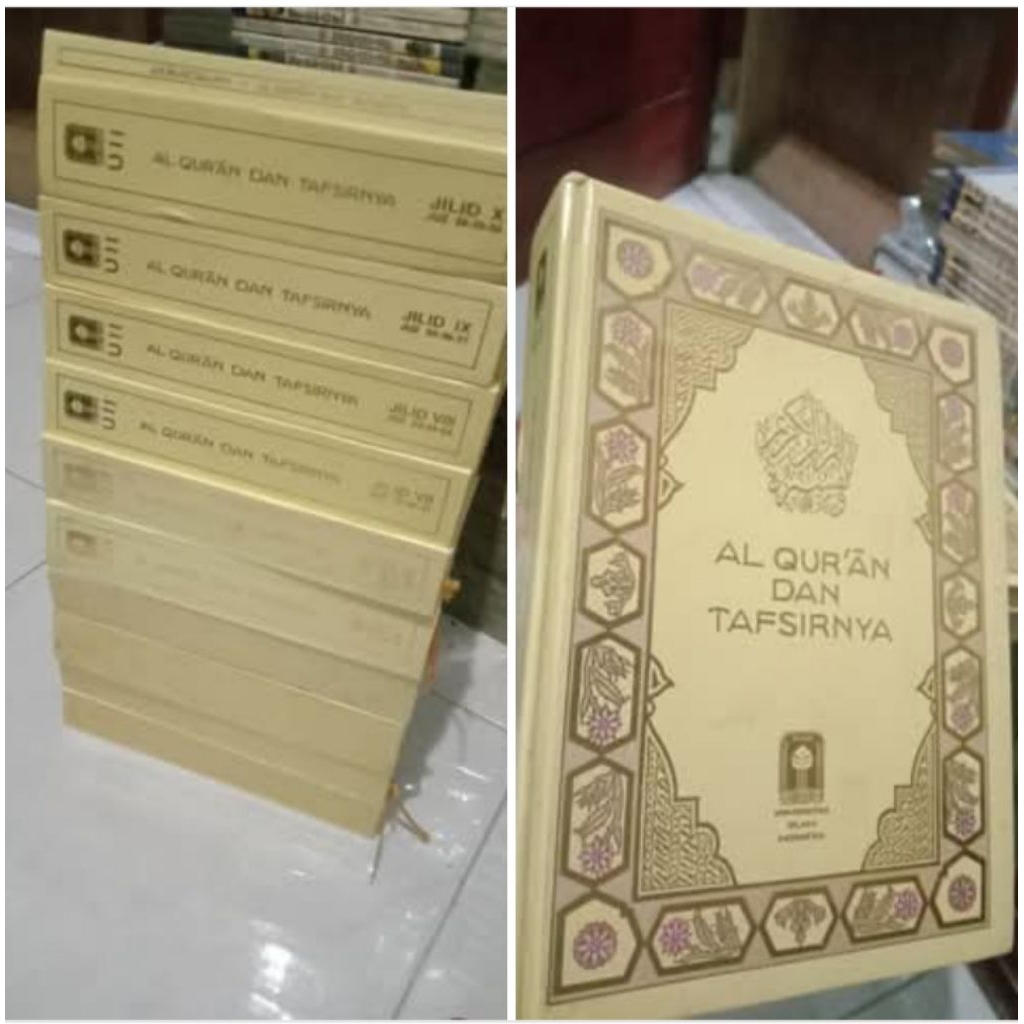 Alquran dan tafsirnya jilid 1 sampai 10 lengkap 30 juz UII