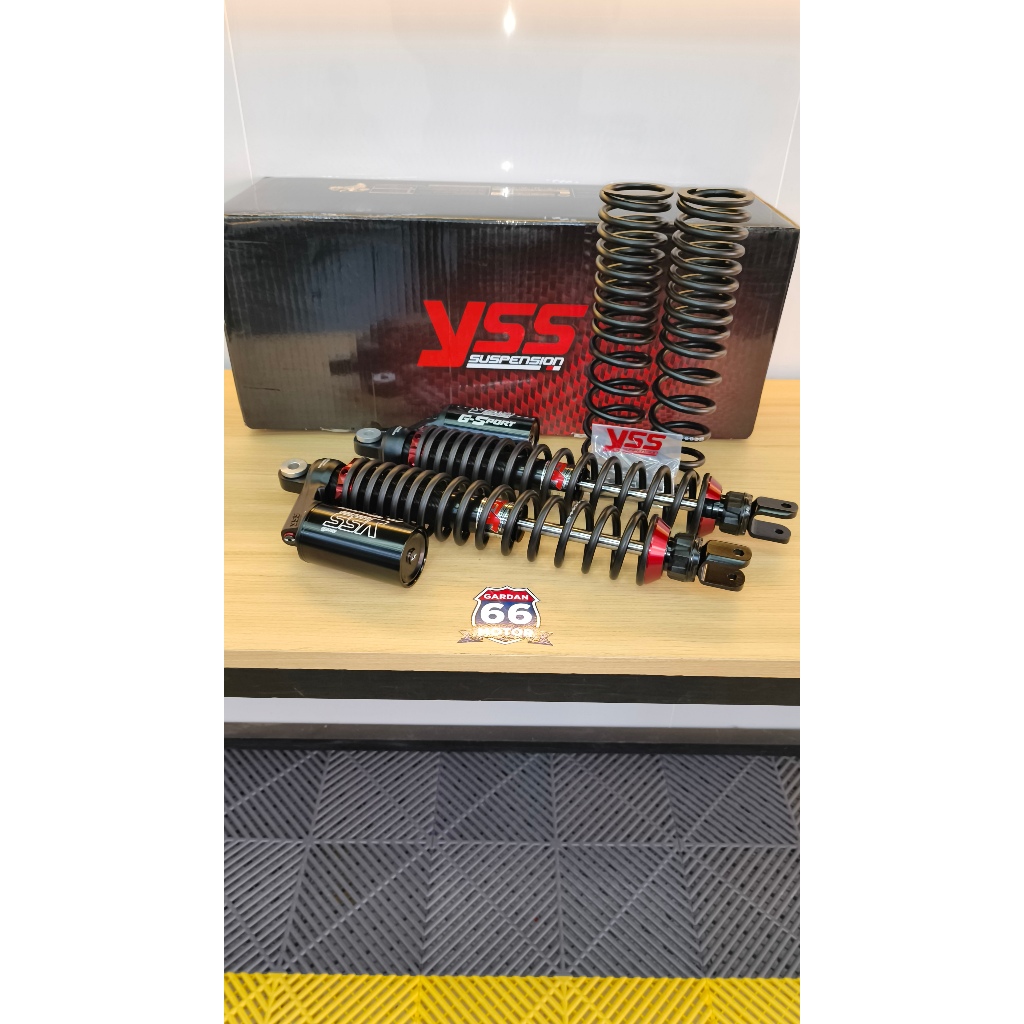 Twinshock YSS G-sport smooth TG302-395TR ADV 160 black