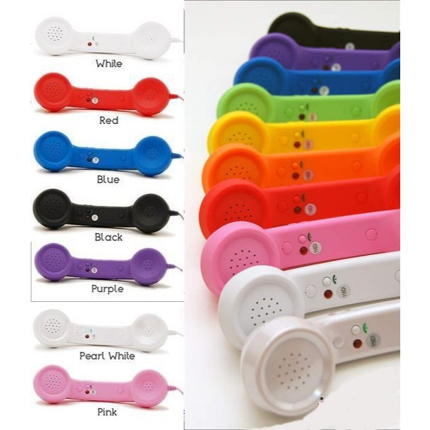 Cocophone - Headset Bentuk Gagang Telepon Retro