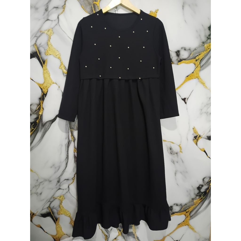 GAMIS PL HITAM TINSCOLLECTIONS