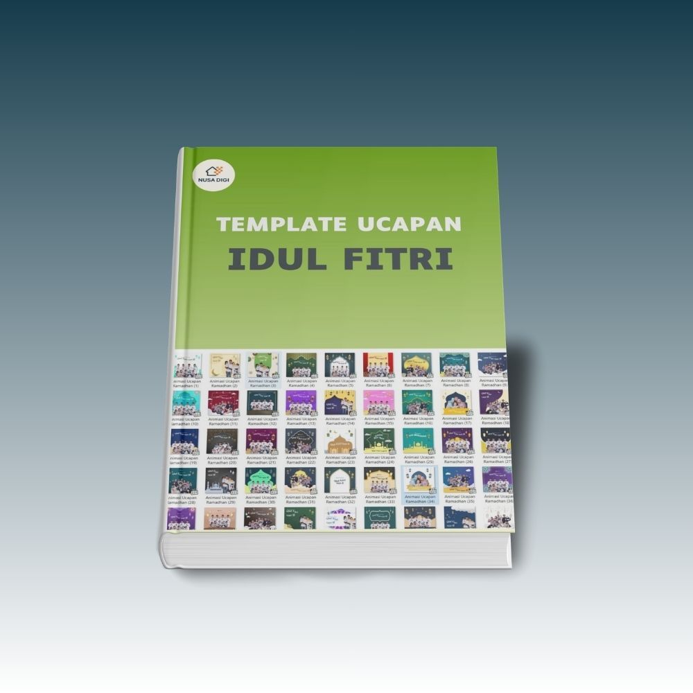 110+ Template Power point untuk Ucapan Idul Fitri