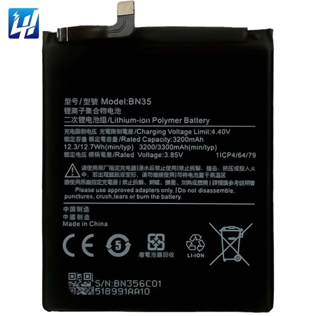 BN35 / Baterai Batre Premium 100% Redmi 5 Batre Baterai - BN35