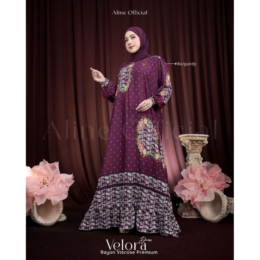 Aline Velora Dress / Gamis / daily dress / busana muslimah