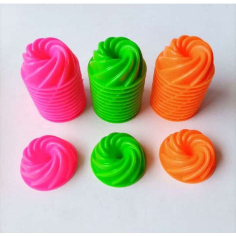 Cetakan Putu Ayu Twistern Kecil Plastik 12 Pcs / Cetakan agar agar twister jumbo / cetakan agar agar