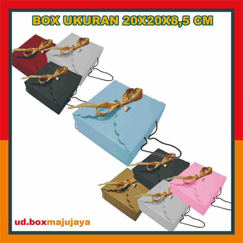 Box 20x20x8,5 cm / Box Tas/ Box Hampers