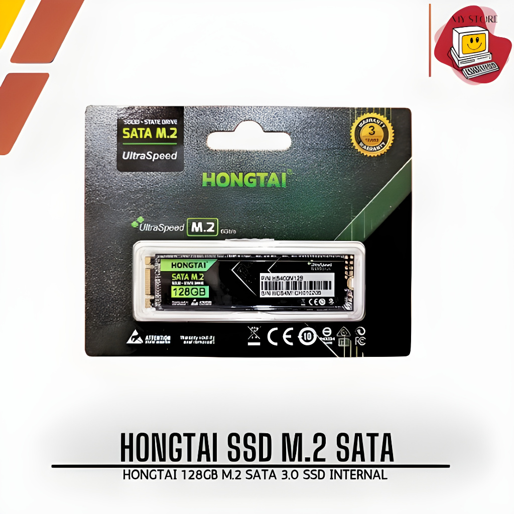 SSD M.2 SATA Hongtai S400 Plus 128GB 3D NAND