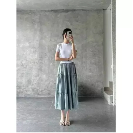 Rok JASMINE Coquette / Rok Wanita Pita Serut / Rok Coquette