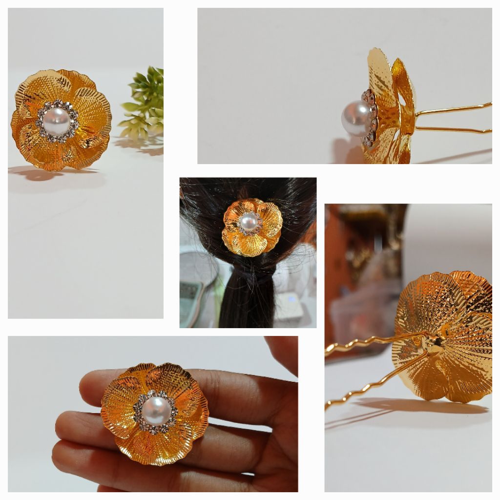 cucuk bunga mawar emas