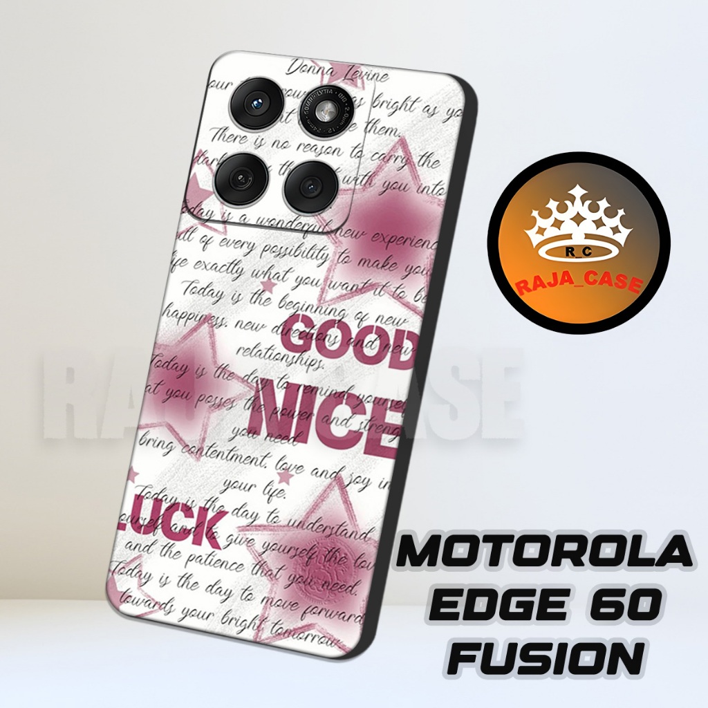 Rc8/Softase karet MOTOROLA EDGE 60 FUSION - Motif Bintang - Case Hp MOTOROLA EDGE 60 FUSION - Casing