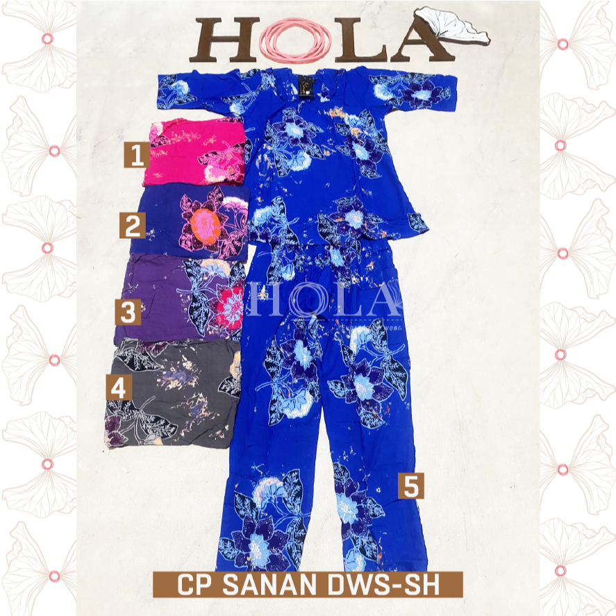 HOLA_FASH | B- SETELAN CP DEWASA SANAN, BATIK SANAN