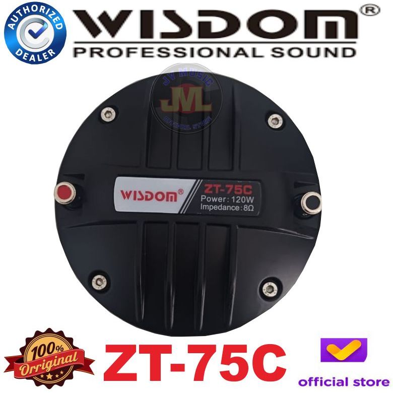 Wisdom ZT75C Driver Tweter Wisdom ZT-75C Tweter Untuk Wisdom TW24N Driver Tweter Neodynium Magnet