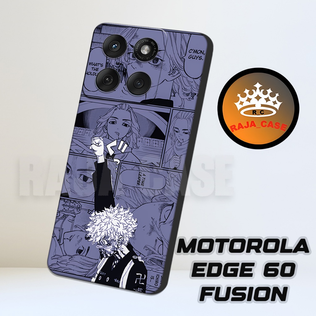 Rc43/Softase karet MOTOROLA EDGE 60 FUSION - Motif Anime - Case Hp MOTOROLA EDGE 60 FUSION - Casing 