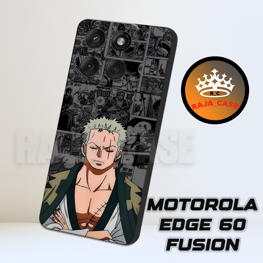 Rc46/Softase karet MOTOROLA EDGE 60 FUSION - Motif Anime - Case Hp MOTOROLA EDGE 60 FUSION - Casing 