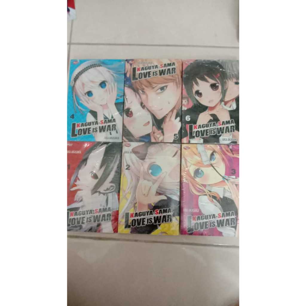 Kaguya-Sama Love is War vol 1-6