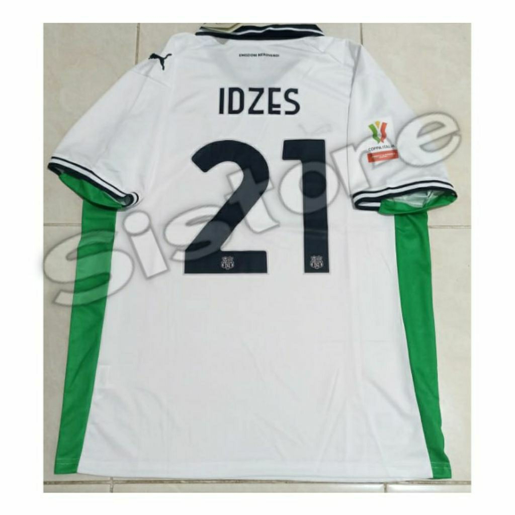 Jersey Sassuolo Away 2025 / 2026 + Cetak Nama Nameset IDZES 21/ Custom suka suka Font OFFICIAL + Pat