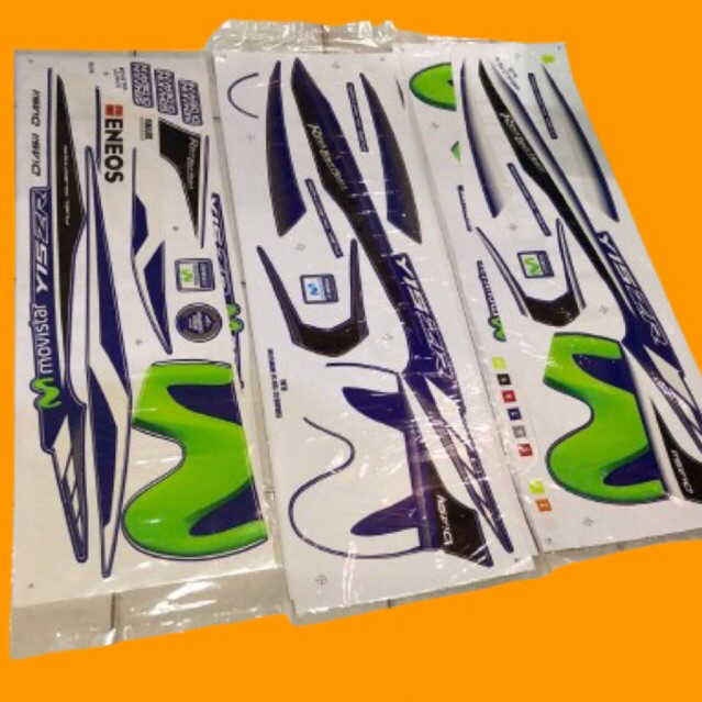 stiker MX KING Y15ZR movistar - striping Y15ZR MX KING movistar