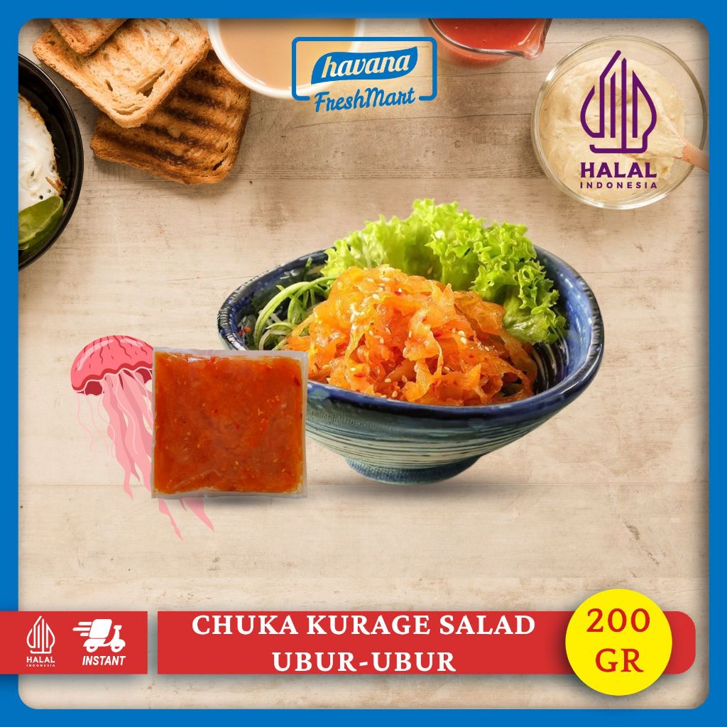 CHUKA KURAGE SALAD UBUR-UBUR 200GR