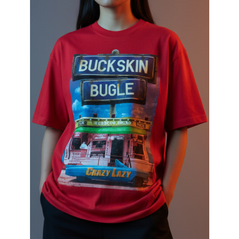 Kaos Band Buckskin Bugle "Crazy Lazy" SIZE XL