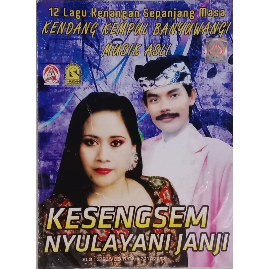 VCD 12 Lagu Kenangan Bersama Sumiati dan Gito Kendang Kempul Banyuwangi Musik Asli