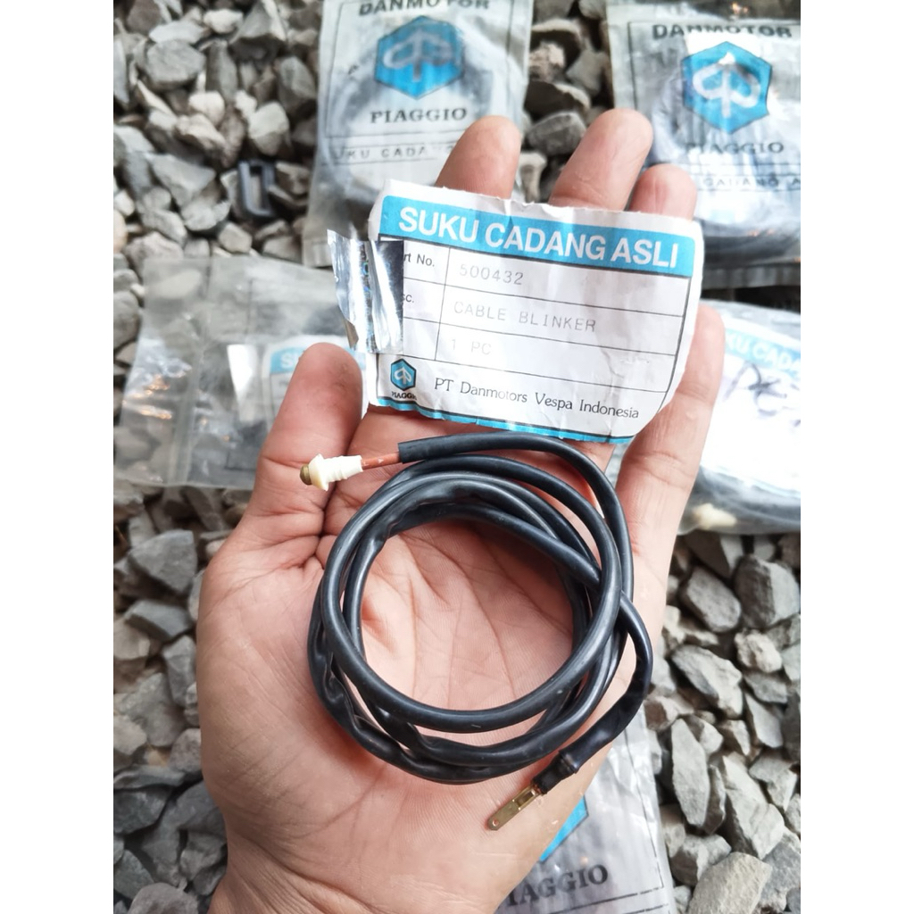 kabel sein belakang vespa px excel strada original nos