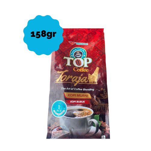 Top Kopi Toraja Coffee Kopi Murni 158gr