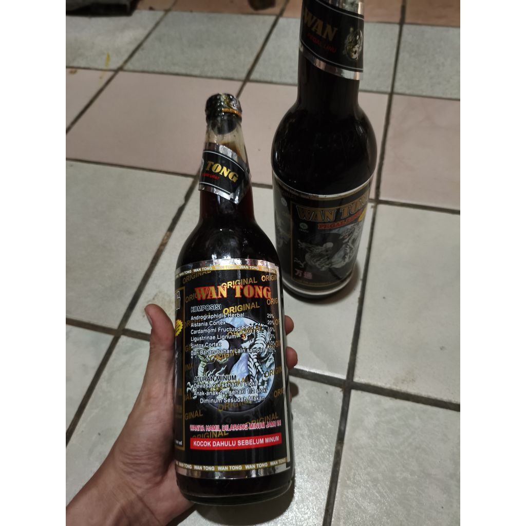 VIRAL jamu botolan wantong pegal linu botolan sesuai foto