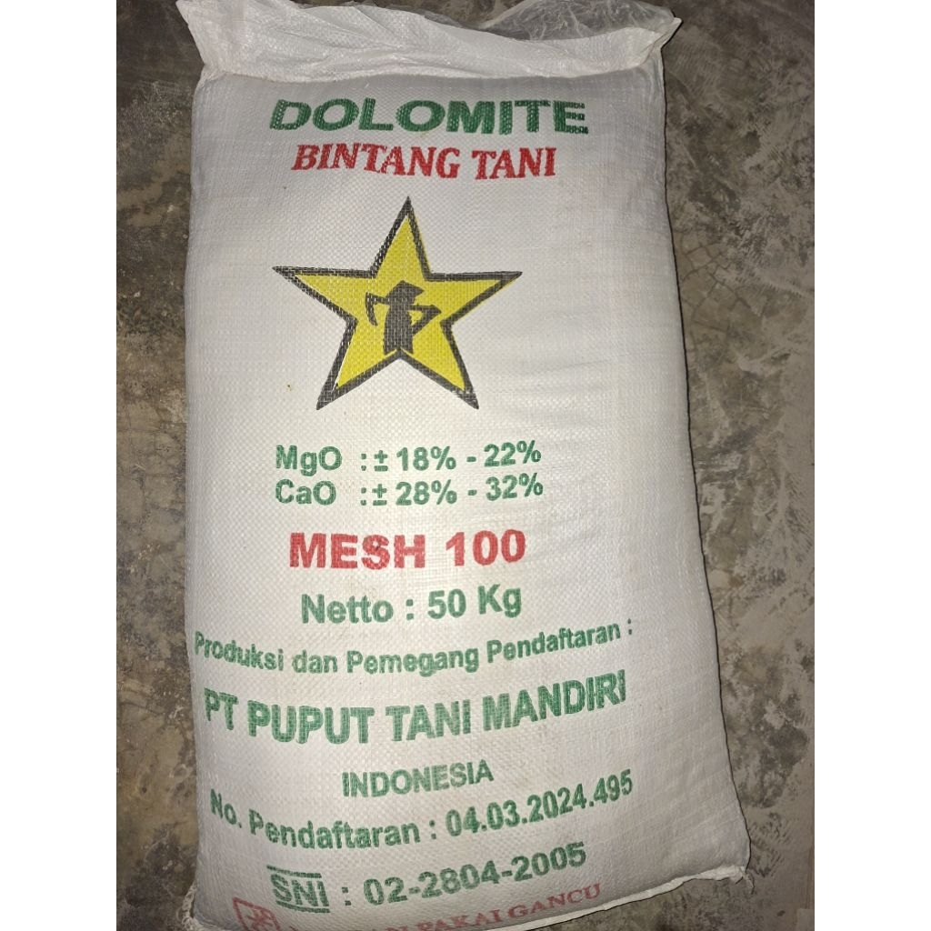 DOLOMIT MESH 100 CAP BINTANG