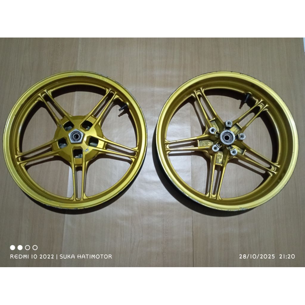 Velg set depan belakang Yamaha R15 R V2 Original.