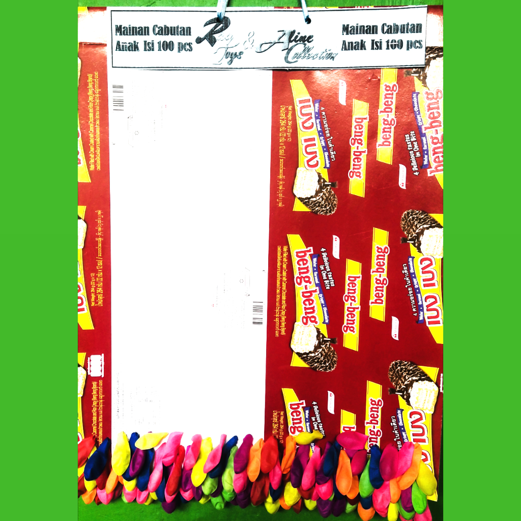 Grosir Cabutan Berhadiah Papan Hadiah Balon Isi 100 Murah