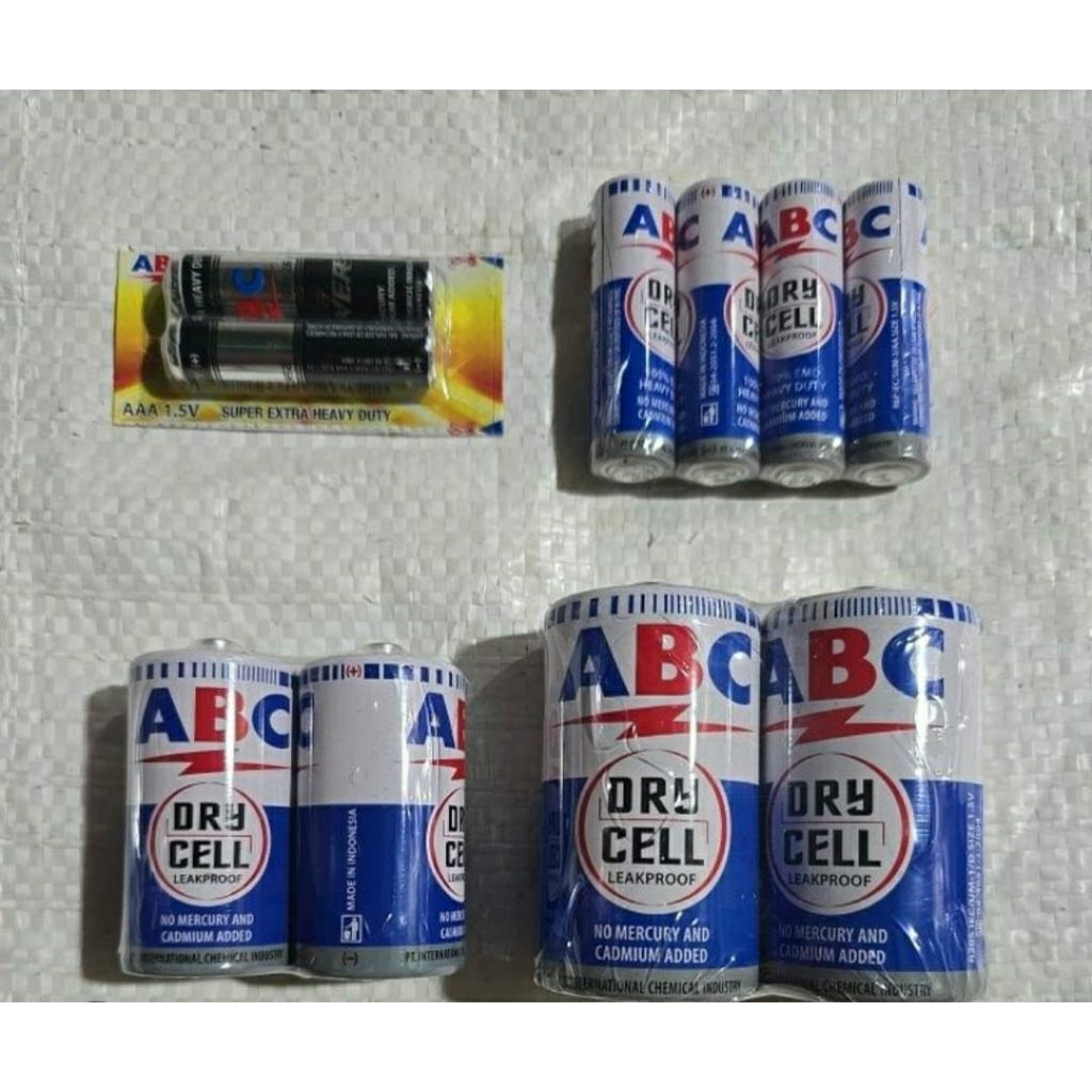batu baterai abc,,AA.AAA.kuning besar