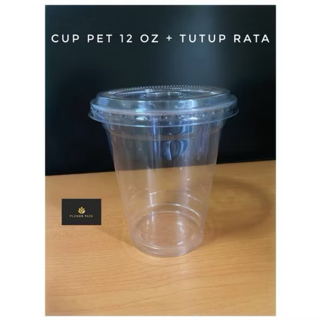 GELAS PLASTIK PET POLIPACK 12OZ / GELAS PLASTIK PET 12OZ / CUP GELAS PET POLIPACK 12OZ / CUP GELAS P