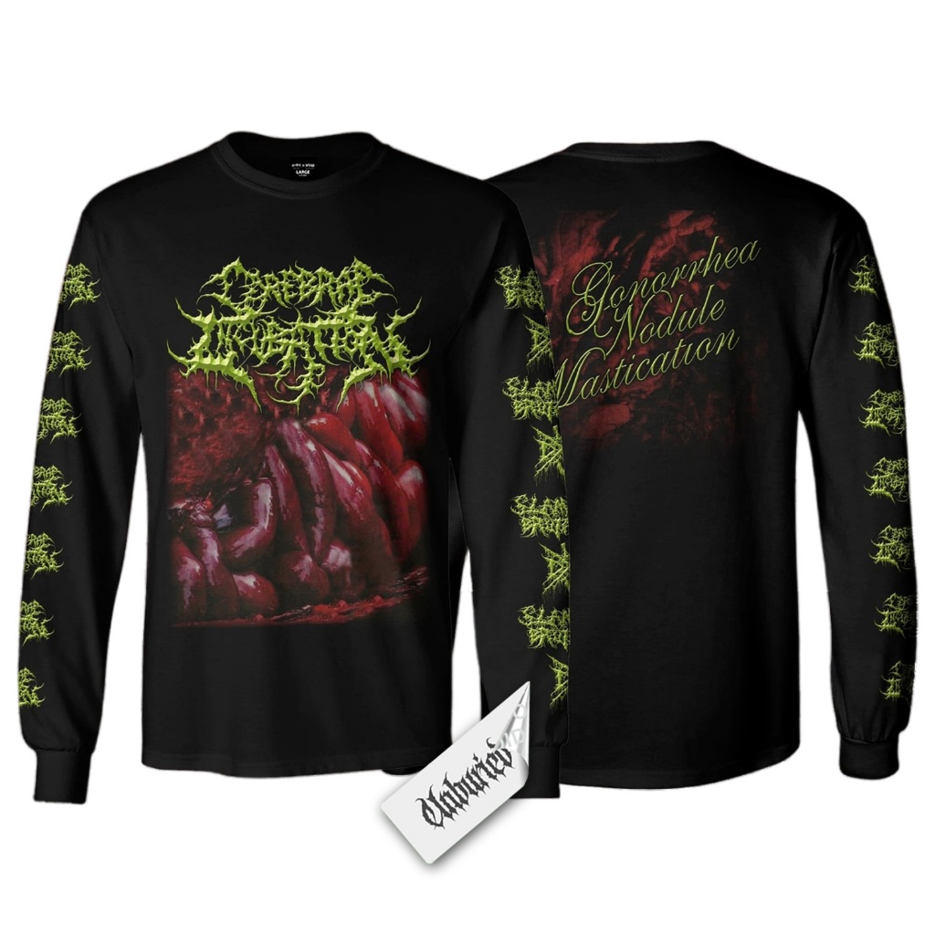 Long Sleeve - Cerebral Incubation - Gonorrhea Nodule Mastication