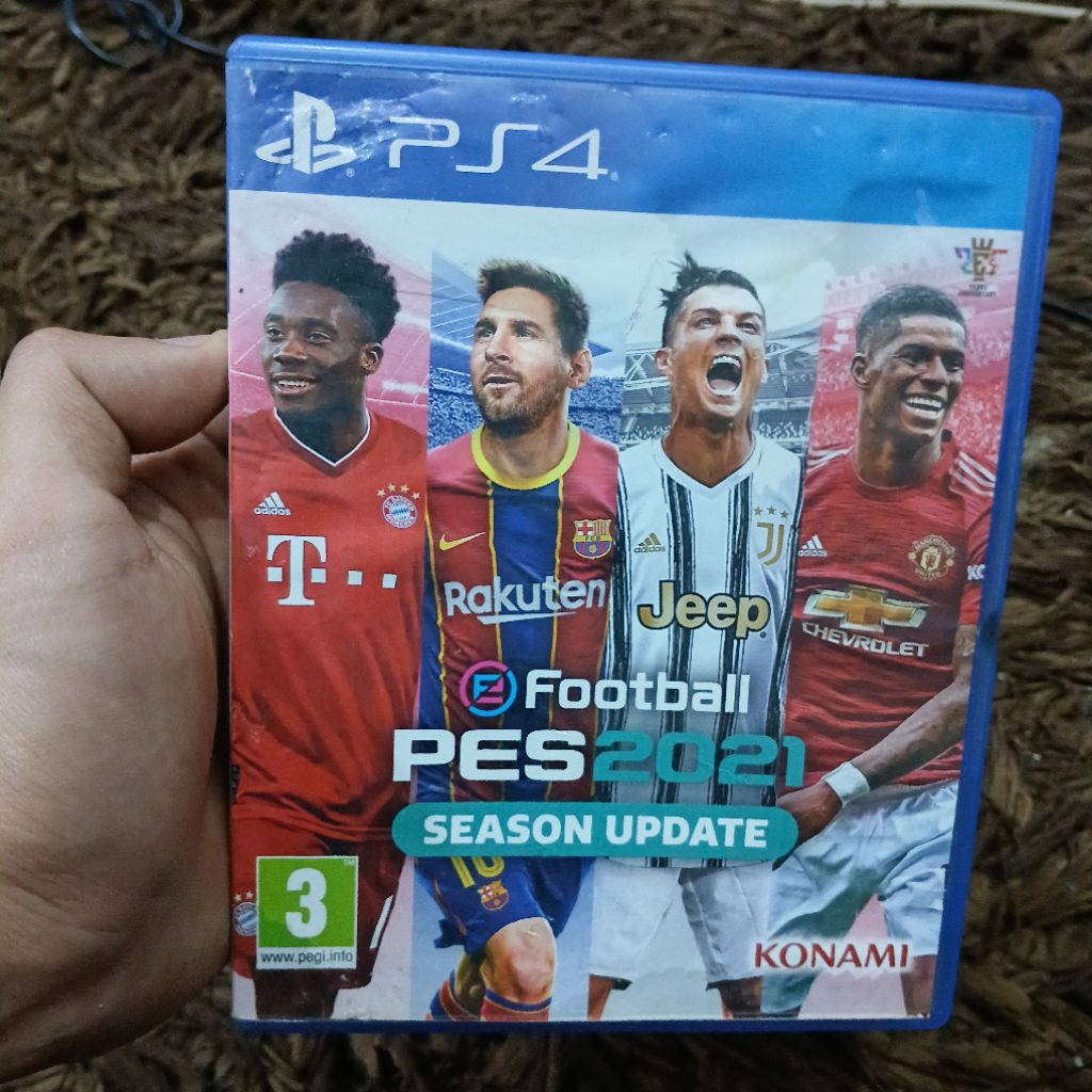 BD PS4 PES 2021 SECOND / PRELOVED