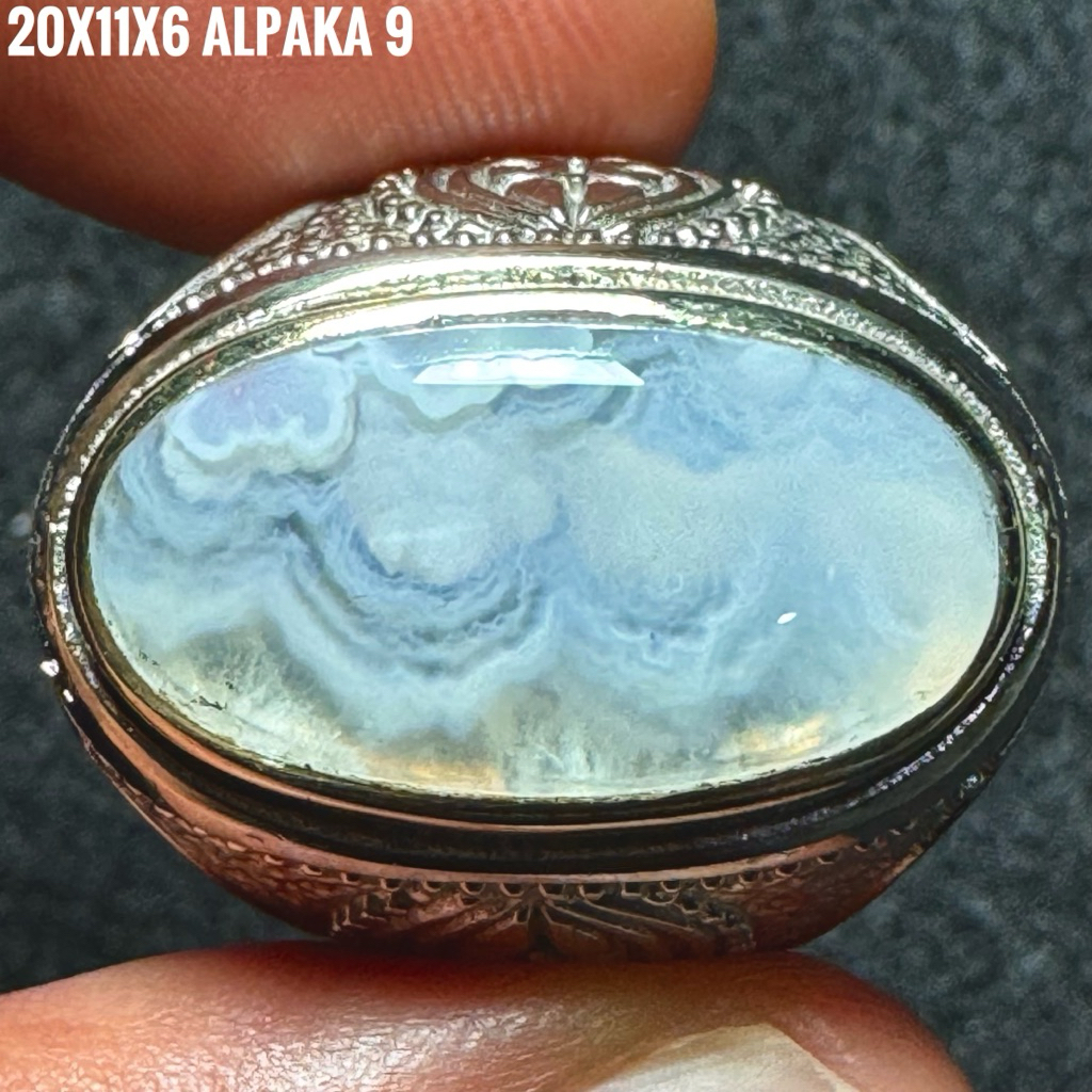 Cincin Batu Akik Natural Lafadz Allah