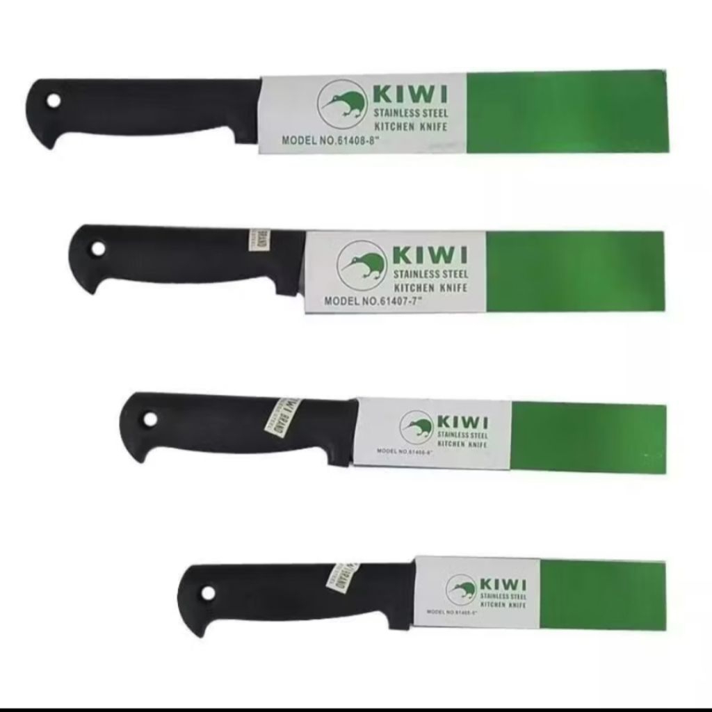 pisau kiwi Pisau Gagang Pelastik Tajam/Pisau Dapur Tajam Anti Karat