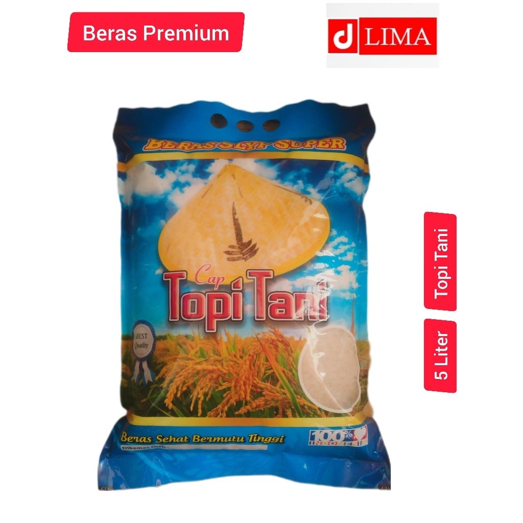 Beras Premium Topi Tani 5L