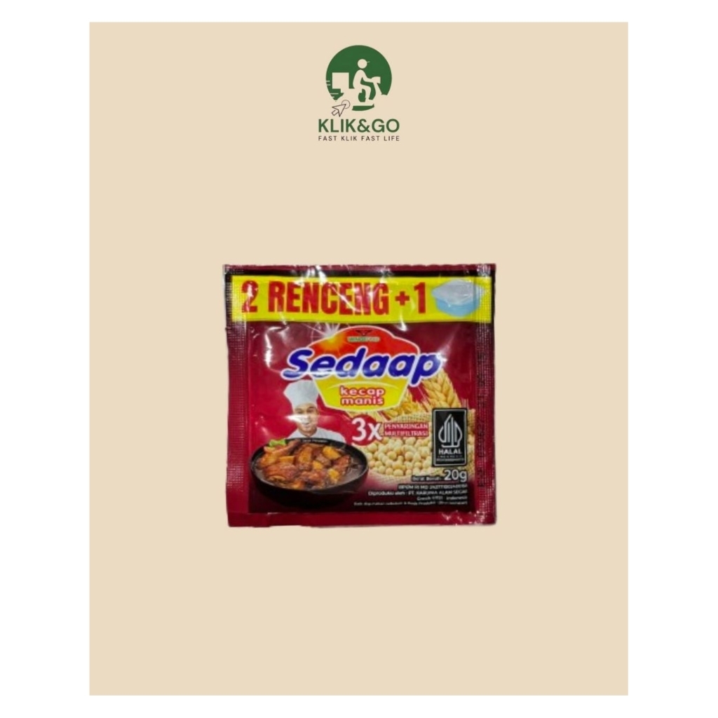 Kecap sedaap sachet kecap manis