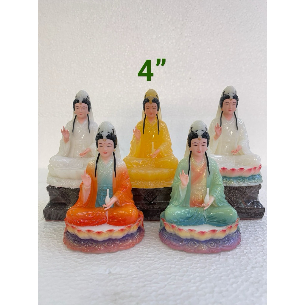 patung Dewi Kuan im / mak im / kwan im 5in bahan marmer