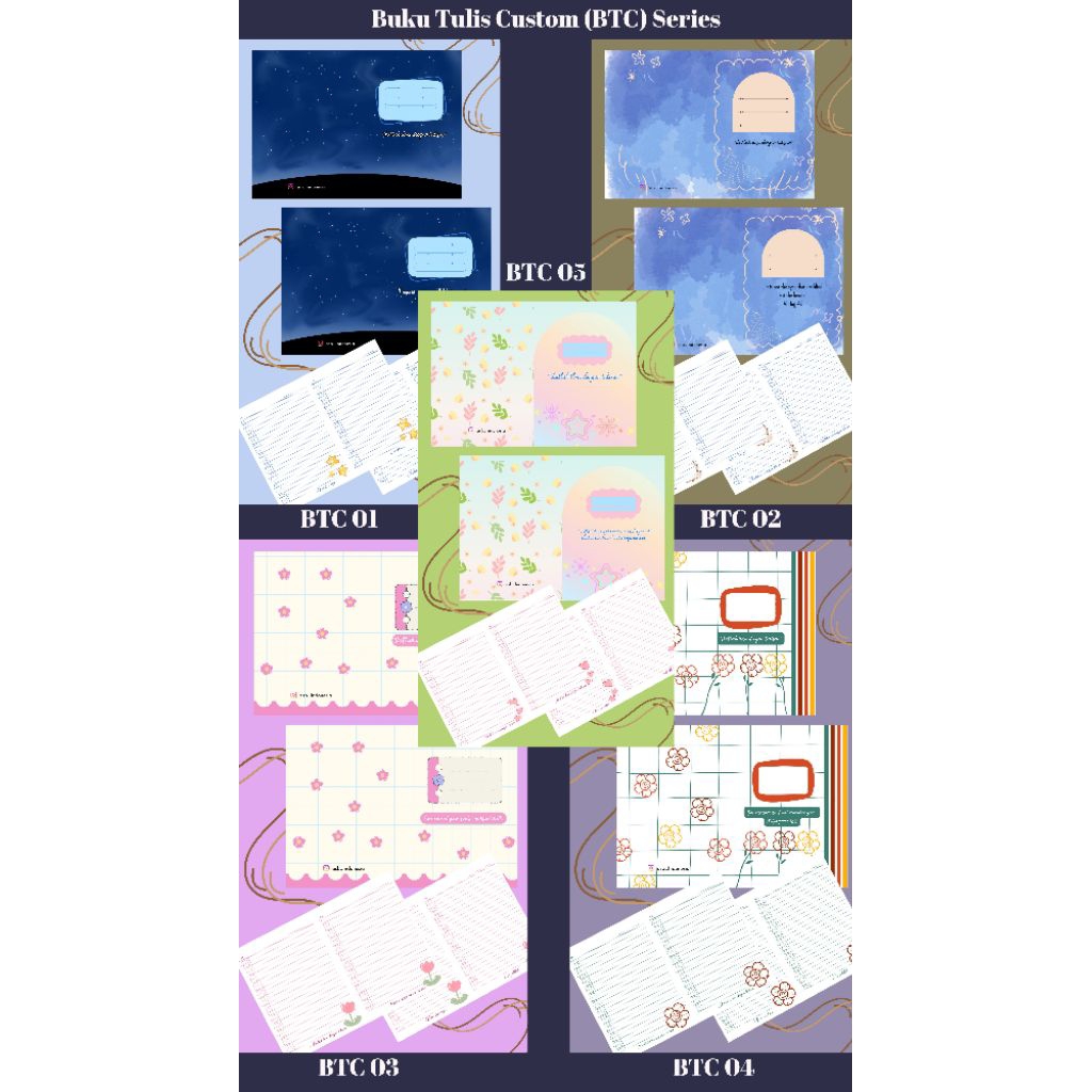 ASB Buku Tulis Custom Kajian Series