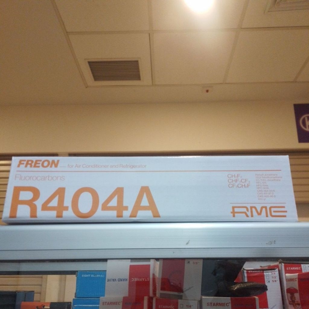 Freon kaleng R404a