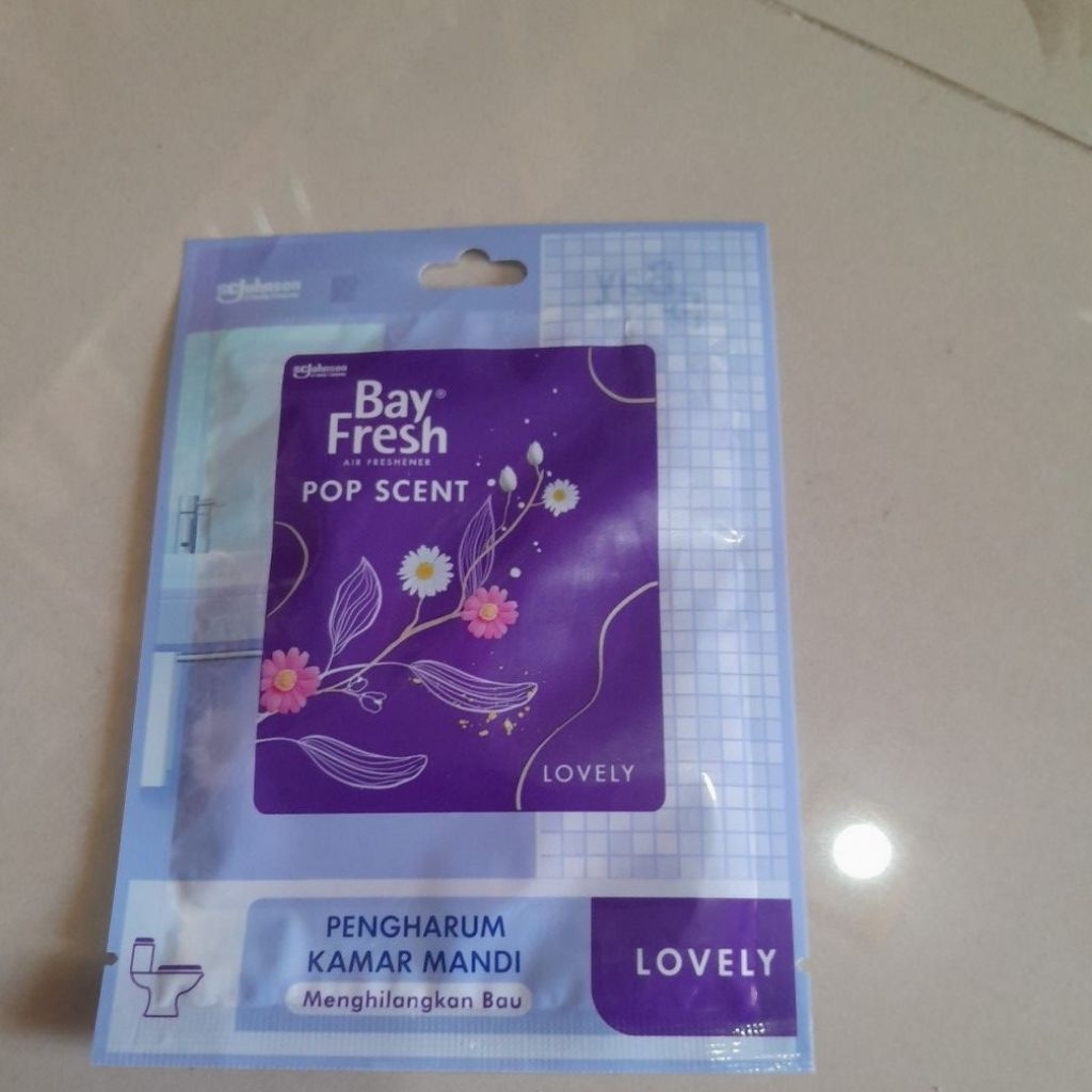 pengharum kamar mandi bay fresh pop scent pretty dan lovely
