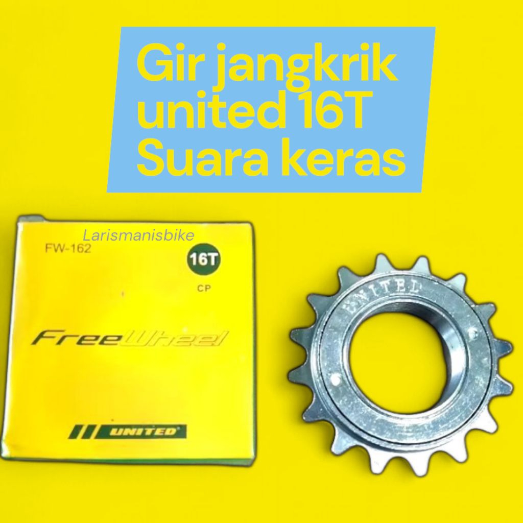 Gir bmx jangkrik kriwil jangkrik united 16T