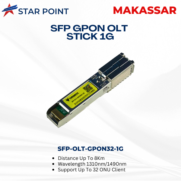 Tarmoc SFP-OLT-GPON32-1G | SFP OLT GPON 32 Client OLT SFP Stick