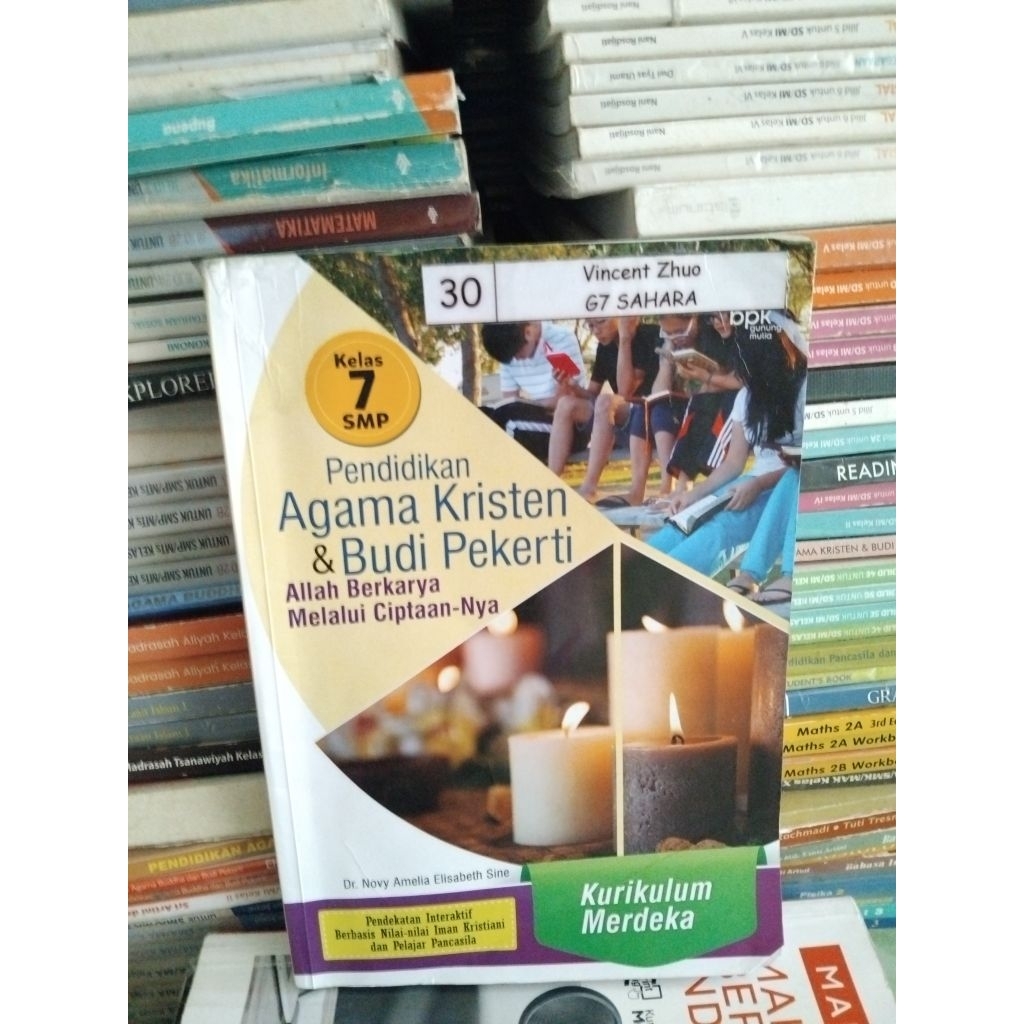AGAMA KRISTEN SMP KELAS 7 ORI BEKAS