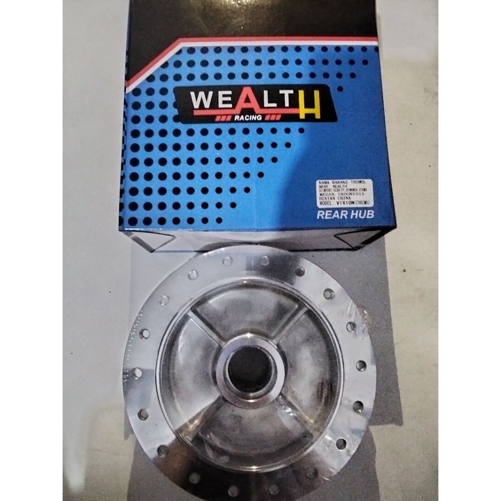 TROMOL SET WEALTH VIXION OLD CHROME ORIGINAL