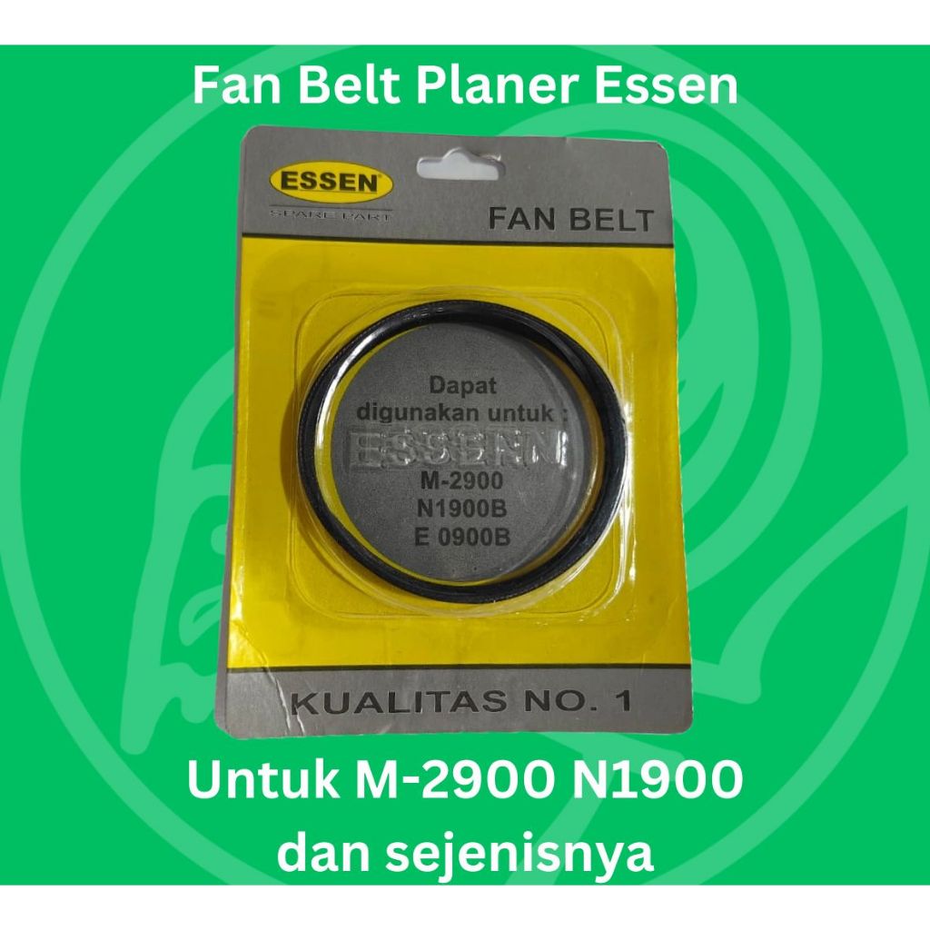 Essen Van Belt Mesin Planer Modern 2900 V-belt Mesin Serut Pasah Fan Belt M2900