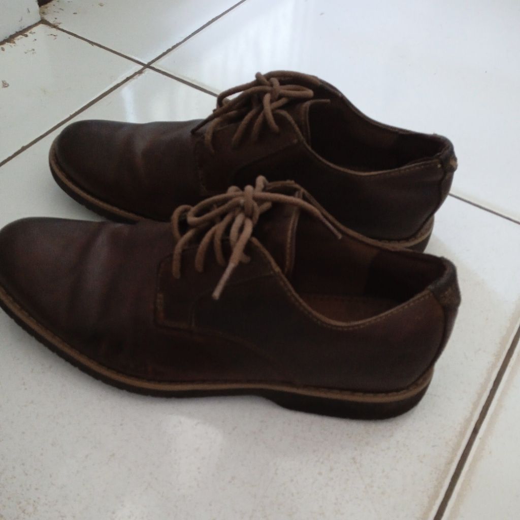 sepatu kulit Timberland original second No40-41
